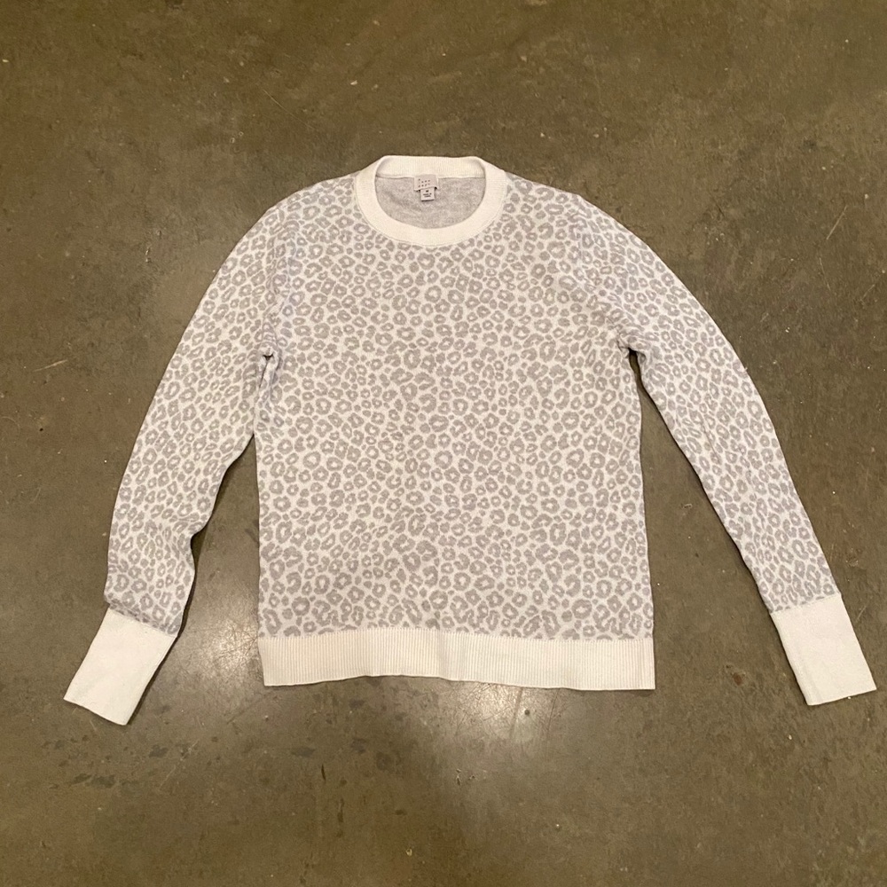 Animal print sweater